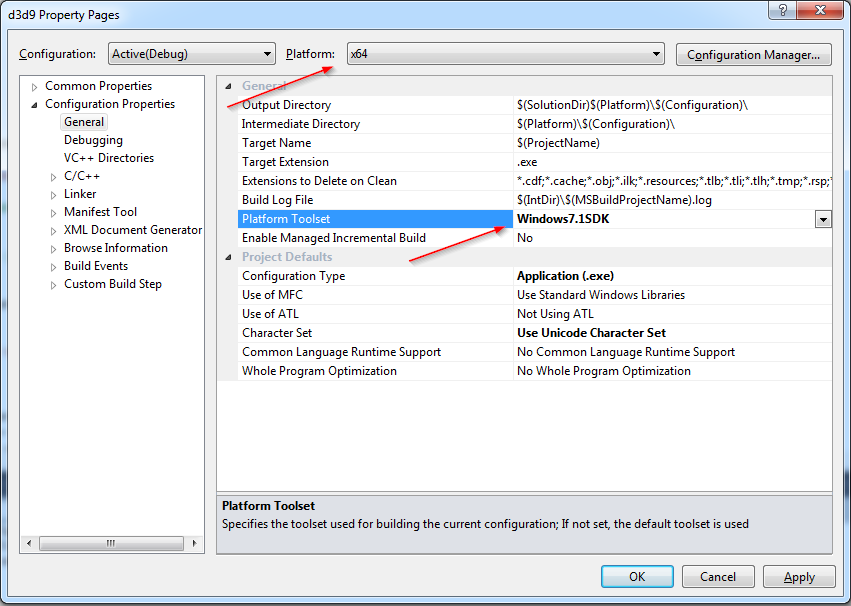 Visual studio x64 x86 чем отличается